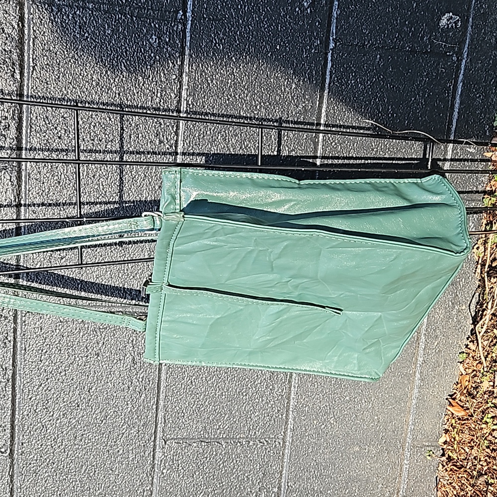 Zara sholder bag teal